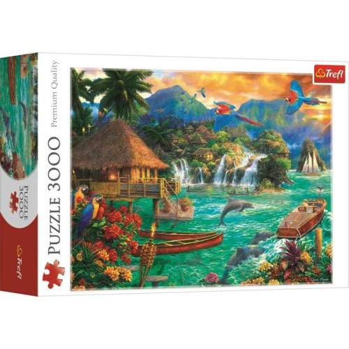 PUZZLE 3000 ŽIVOT NA OSTROVE-ALLTR-133072