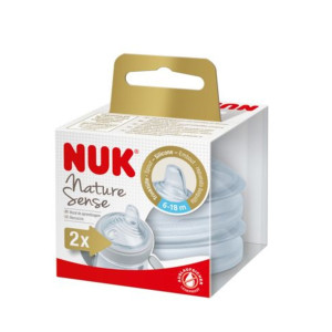 Náhradný náustok k fľaštičke NUK Nature Sense - 2 ks - CA38022