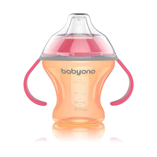 Netečúci hrnček s mäkkým náustkom Baby Ono 180 ml - CA43589