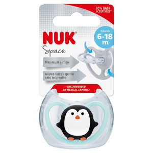 Cumlík Space NUK 6-18m panda - CA44316