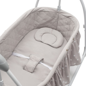 Detská kolíska NEW BABY Swingy s melódiami a časovačom - CA46558