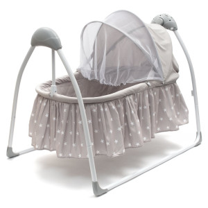 Detská kolíska NEW BABY Swingy s melódiami a časovačom - CA46558