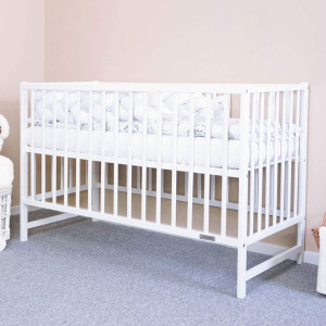 Detská postieľka New Baby BASIC biela - CA50991