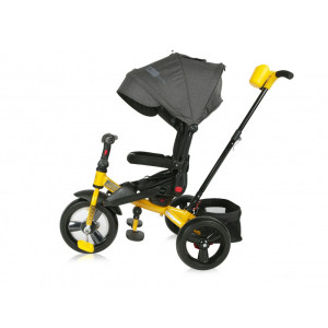 Trojkolka Lorelli Jaguar EVA- Black & Yellow -BS36026