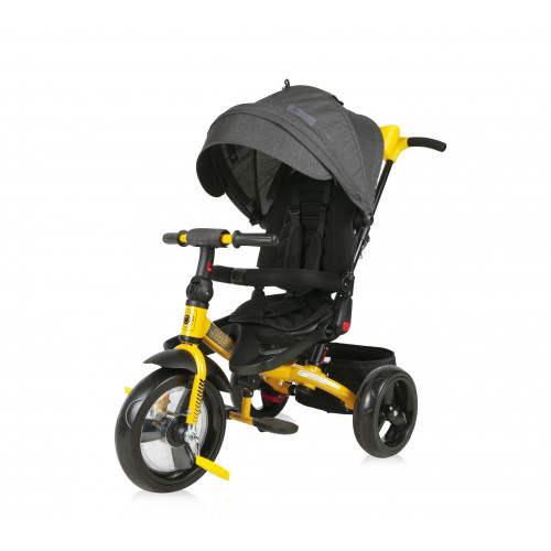 Trojkolka Lorelli Jaguar EVA- Black & Yellow -BS36026