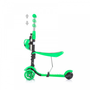 Kolobežka Chipolino Kiddy Evo Lime 2021-BS36904