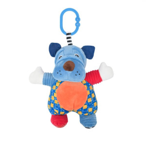 Plyšová hračka Lorelli Toys  na kočík - Modrý psík - BS51319