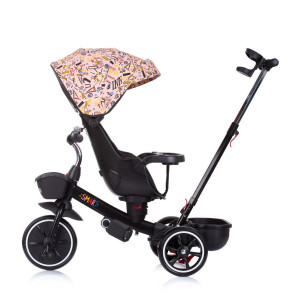 Trojkolka 2v1 Chipolino Smart so strieškou-Pink-BS51544