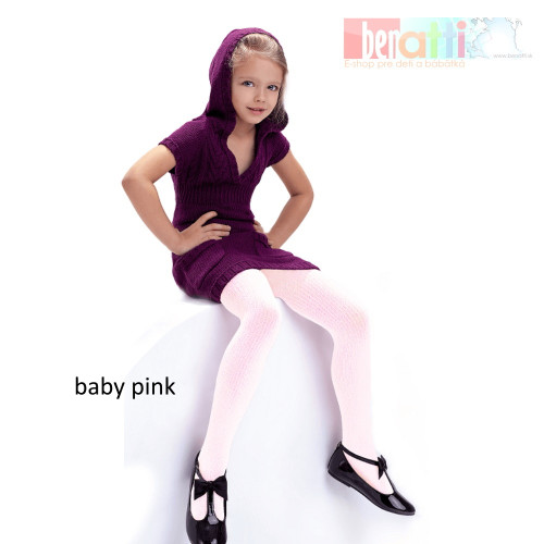 Pančuchy Agatka - baby pink - KN0012